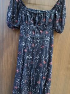 Dress- Slit Cut
