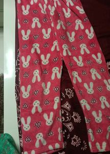 Woolen Lower And Hoodie Women