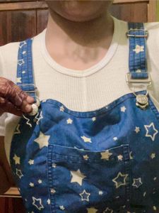 2piece(Shorts Dungaree+ Top)