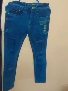 Stylish Boys’ Jeans (11–12 Yrs) – Stretch Fit