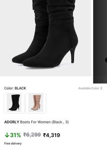 Black Boots For Women