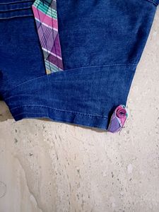 Denim Like Top.