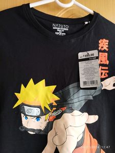 Boy&#39;s Black Tshirt  Naruto 11-12yr