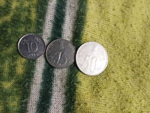 Vintage Indian Coins - Set of 3