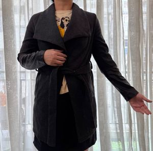 Shein_Women Stylish Gray Coat