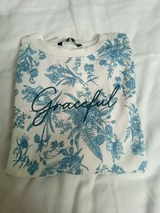 Floral Print Sweatshirt