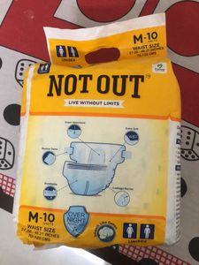 Not Out Adult Diapers Medium
