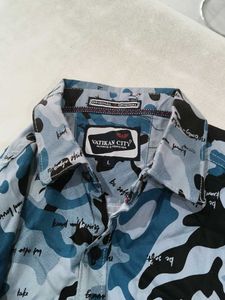 Cool Camo Print Shirt