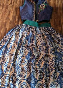 Waistcoat Blouse &amp; Skirt