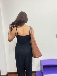 Stylish Black Jumpsuit Harom style