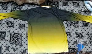 Yellow &amp; Black Gradient Shirt