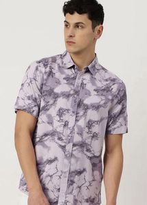 Mark & Spencer Abstract Printed Casual Shirt