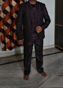 Men&#39;s Brown 5 Piece Suit