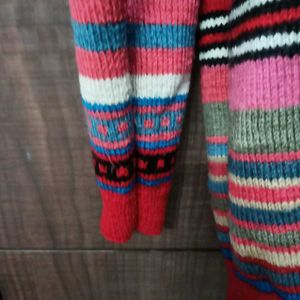 Colorful Striped Sweater