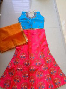 No.36 Pink Lehanga Choli