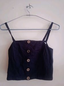 Black Cord Set Skirt And Top