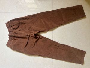 brown corduroy trousers