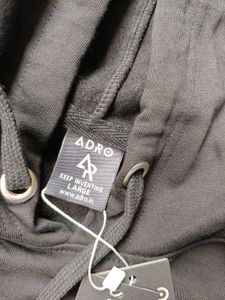 Dream Believe Achieve Black Hoodie, L Size