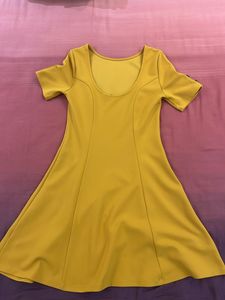 Cover Story Mustard Dress