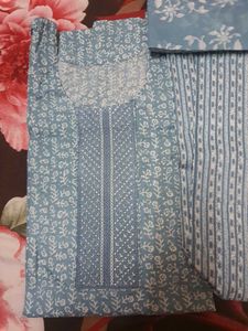Pure cotton newly stiched suit