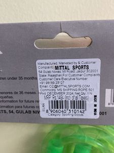 Kids Skipping Rope Set - Green