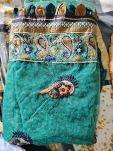 Flared Embroidered Lehenga Saree