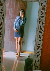 Blue Sheer Shirt