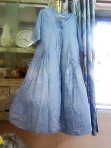Blue Casual Dress