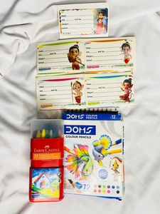 Erasable Faber Colours With Pencil Colour