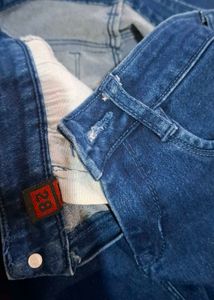 Dark Blue Denim Jeans
