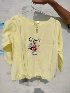 Sweet Light Yellow 💛 Top