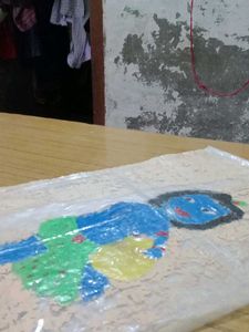 Krishna Hand Made Drawing