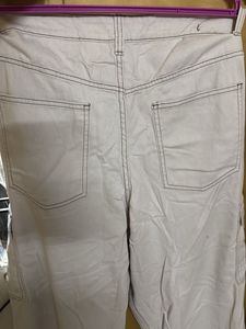 Beige Cargo Pants