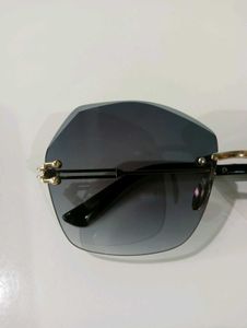 Rimless Octagon Sunglasses