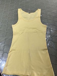 Yellow Tank Top Size US L
