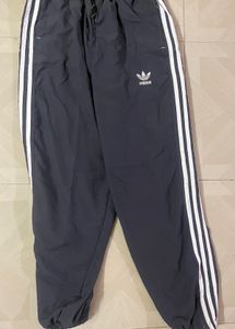 Track Pant With White Stripes