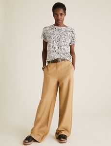 Marks & Spencer Animal Print Tshirt For Women