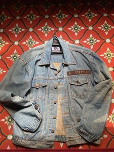 AESTHETIC CROPPED DENIM JACKET MEDIUM