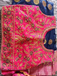 Pink Embroidered Blouse