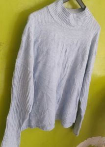 SKY BLUE PULLOVER SWEATSHIRT
