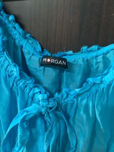Blue Morgan Top
