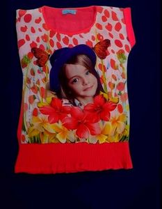 Funky Graphic Print Tee