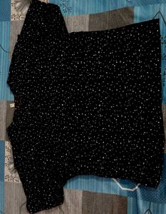 Black &amp; White Polka Dot Top