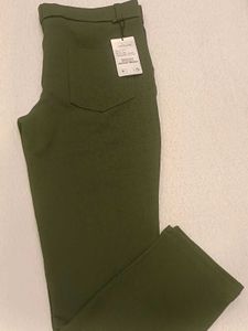 COMBRAIDED Men’s Regular Fit Trousers - Olive Gree