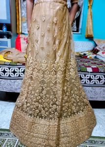 Golden Lehanga