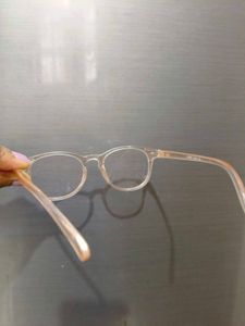 Transparent Unisex Eyeglass Frame