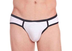 White Briefs with Black Trim