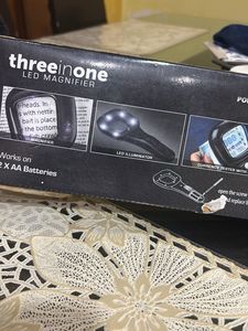 3-in-1 LED Magnifier