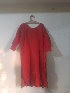 Red Churidar Top❤