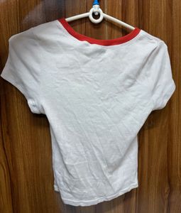 Divided Ringer Tee